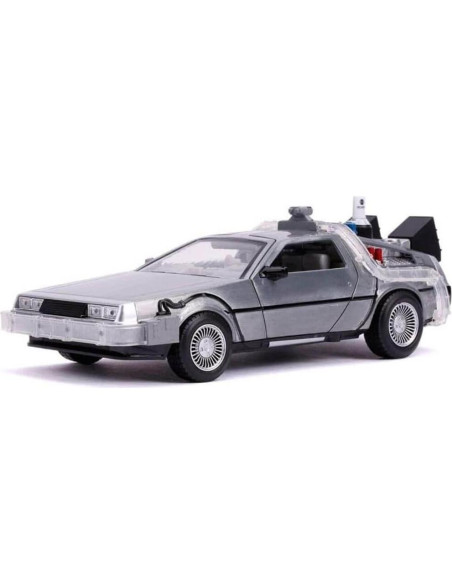 Juguete Diecast Jada 1:24 Máquina del Tiempo Regreso al Futuro