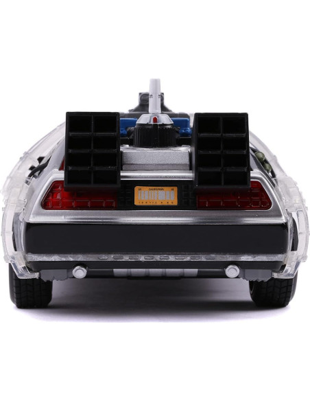 Juguete Diecast Jada 1:24 Máquina del Tiempo Regreso al Futuro