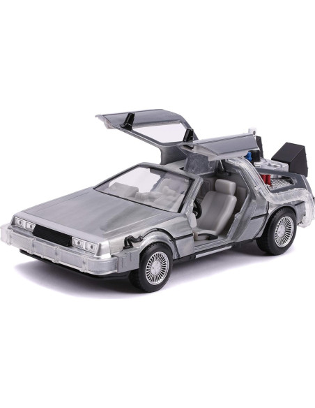Juguete Diecast Jada 1:24 Máquina del Tiempo Regreso al Futuro