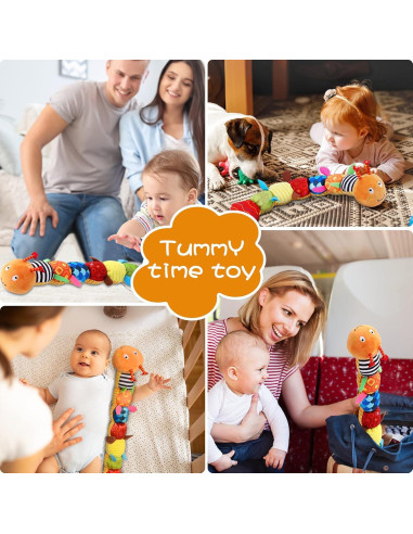 Gusano Musical Suave ZUCOOP 55.88 cm para Bebés 0-3 Años