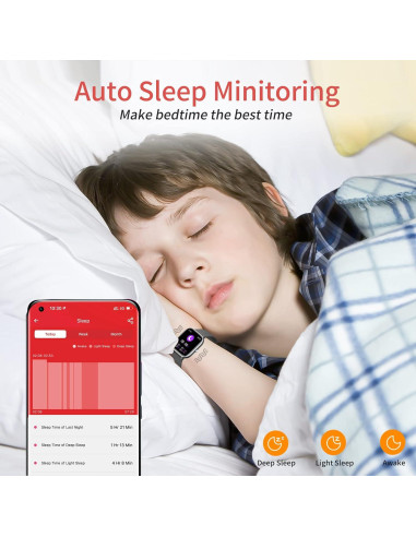 Reloj Inteligente HENGTO para Niños IP68 19 Modos Deportivos