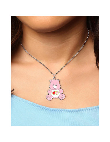 Collares de Amistad Care Bears Sally Rose - Grumpy Bear y Love-a-Lot Bear