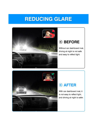 Cubierta de tablero Autorder para Dodge Ram 1994-1997 Fieltro