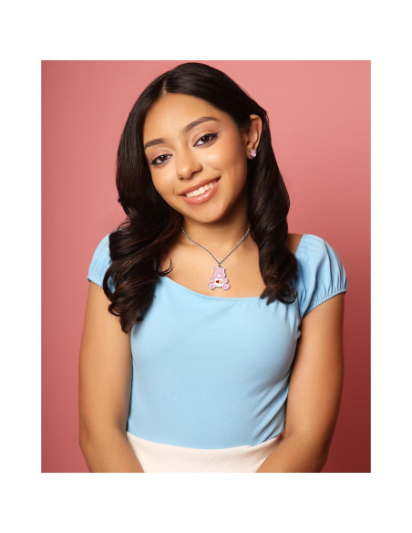 Collares de Amistad Care Bears Sally Rose - Grumpy Bear y Love-a-Lot Bear