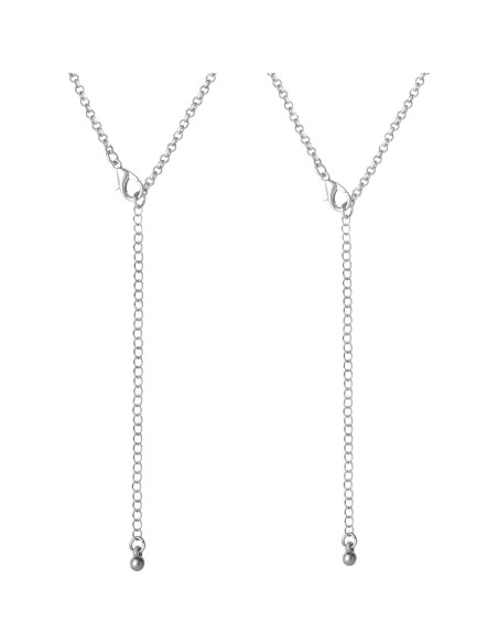 Collares de Amistad Care Bears Sally Rose - Grumpy Bear y Love-a-Lot Bear