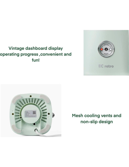 Licuadora Smoothie Retro EC Retro 300W 2 Velocidades Verde Licuadora Smoothie Retro EC Retro 300W 2 Velocidades Verde