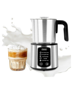 Gevi Máquina de Chocolate Caliente y Espumador de Leche 5 en 1