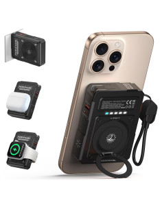 Banco de Poder Magnético 10000mAh Dongguan Q7 Carga Rápida