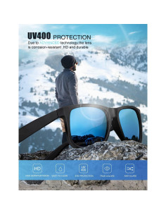 Gafas de sol KALIYADI polarizadas unisex 3 pack UV protección 2