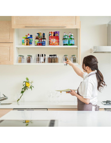 Cajas de Plástico Transparentes Sorbus - Paquete de 10 Pequeñas