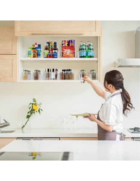 Cajas de Plástico Transparentes Sorbus - Paquete de 10 Pequeñas