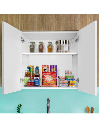 Cajas de Plástico Transparentes Sorbus - Paquete de 10 Pequeñas