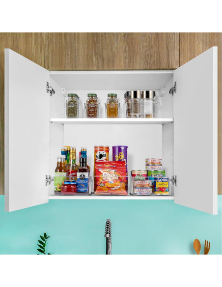 Cajas de Plástico Transparentes Sorbus - Paquete de 10 Pequeñas