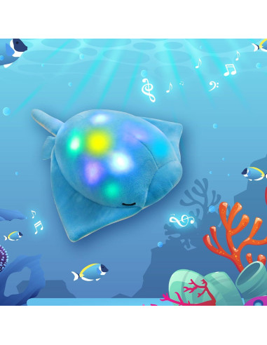 Raya de Peluche Musical Brillante 30 cm Guardias Brillantes