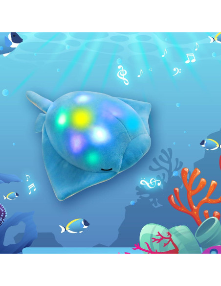 Raya de Peluche Musical Brillante 30 cm Guardias Brillantes