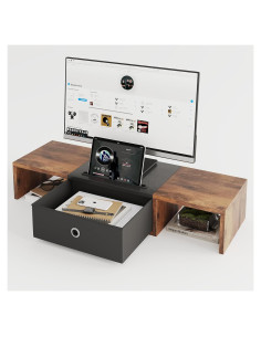 Soporte para Monitor Mexin con Cajón - 25 Pulgadas, Madera