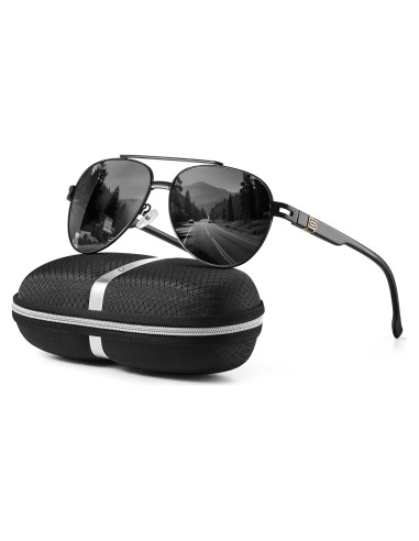 Gafas de sol polarizadas Gesruny aviador unisex UV400