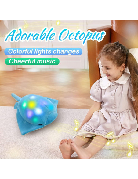 Raya de Peluche Musical Brillante 30 cm Guardias Brillantes