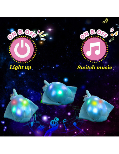 Raya de Peluche Musical Brillante 30 cm Guardias Brillantes