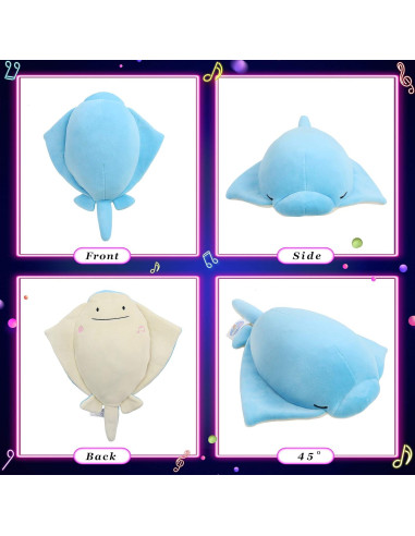 Raya de Peluche Musical Brillante 30 cm Guardias Brillantes