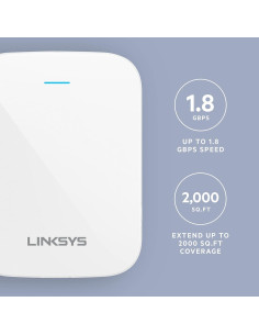 Extensor de Rango Inalámbrico Linksys RE7350 | WiFi 6 | 1.8 Gbps 2