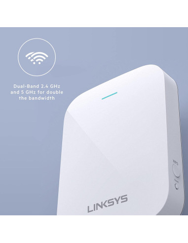 Extensor de Rango Inalámbrico Linksys RE7350 | WiFi 6 | 1.8 Gbps