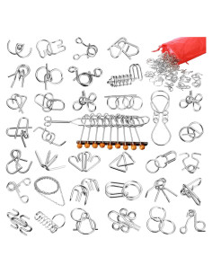 Rompecabezas de Metal Yilloog 36 Piezas para Adultos - IQ