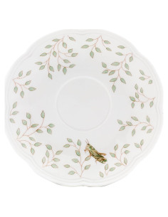Plato Ondulado Lenox Mariposa Meadow 17.78 cm Porcelana