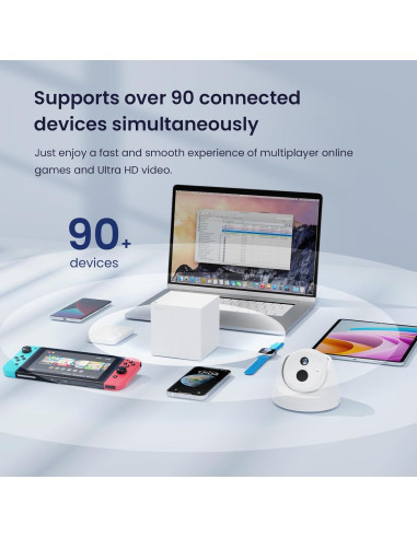 Sistema WiFi Mesh Tenda Nova MW6 AC1200 - Cubre 557 m