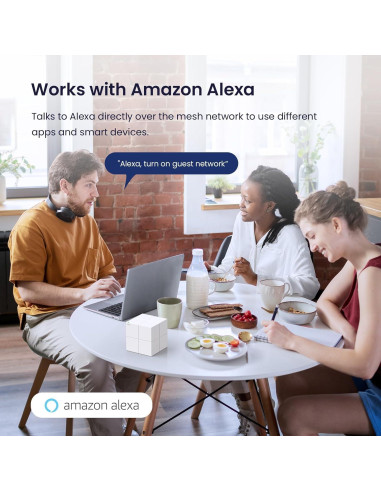 Sistema WiFi Mesh Tenda Nova MW6 AC1200 - Cubre 557 m