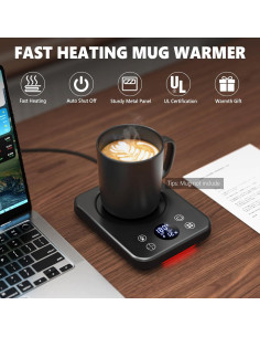 Calentador de Tazas Eléctrico Foshan ST-222 con Temporizador y 9 Temperaturas 2