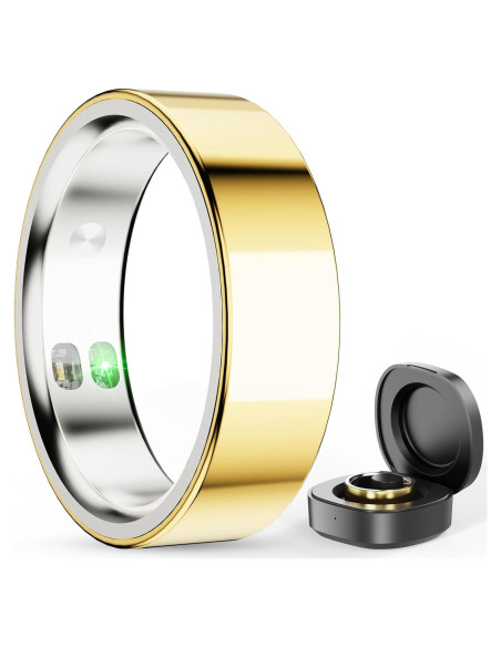 Anillo Inteligente de Salud y Fitness Dorado TM22 - 5ATM