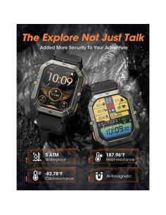 Reloj Inteligente Militar DEKELIFE 2.02" Fitness Hombre 2