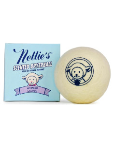 Bola de Secado Aromatizada Nellie's Lavanda 100% Lana Nueva Zelanda