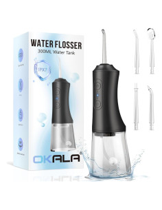 Irrigador Oral Inalámbrico OKALA EFS 300ml IPX7 Recargable