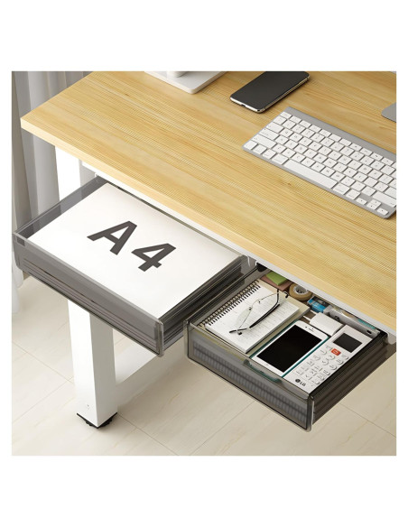 Organizador de Cajones Bajo Escritorio SVNNELP 2 Piezas