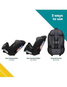 Asiento de Auto Convertible Safety 1st Ellaris 3-en-1 Azul 2