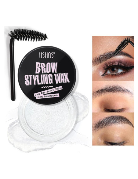 Gel para Cejas USHAS Transparente a Prueba de Agua 5.46cm Gel para Cejas USHAS Transparente a Prueba de Agua 5.46cm