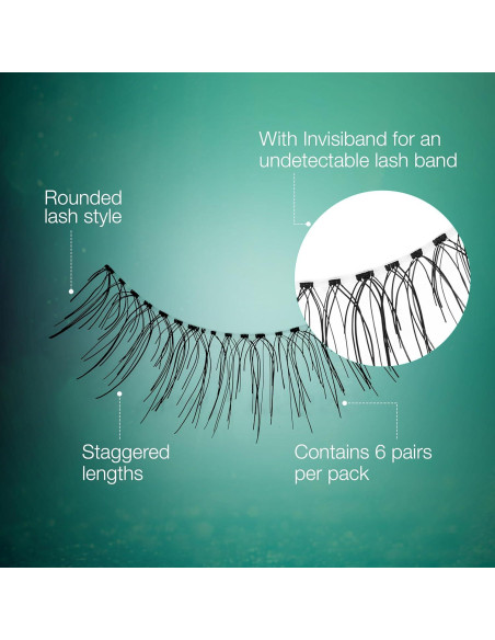 Pestañas Postizas Ardell Natural 110 Negro - 5 Pares Pestañas Postizas Ardell Natural 110 Negro - 5 Pares