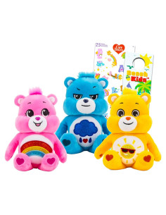 Conjunto de Peluches Care Bears - 3 Piezas 22.86 cm