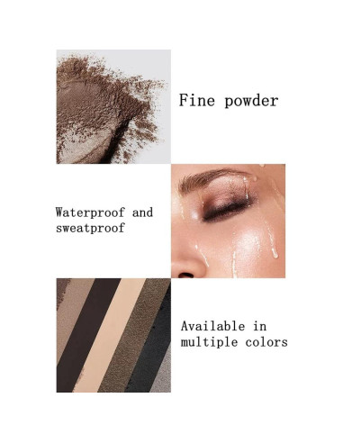 Paleta de Cejas Profesional SNOVO 5 Colores 24 Horas