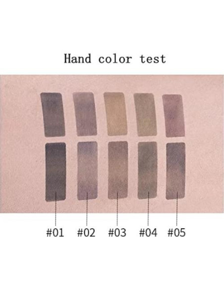 Paleta de Cejas Profesional SNOVO 5 Colores 24 Horas