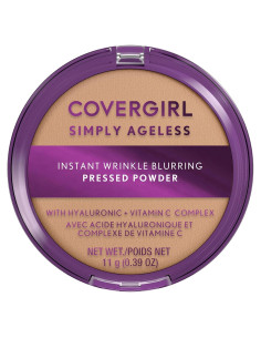 Polvo Compacto Difuminador de Arrugas Simply Ageless Covergirl 11g Beige Buff