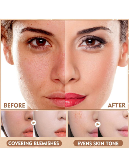 Crema CC Hidratante AWCCXMYM Natural 49.83g Cojín de Aire