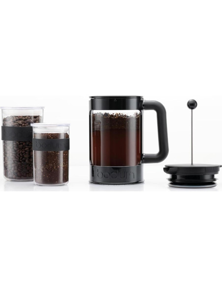 Cafetera de Frío Bodum Bean 1.5 L Negra - Prensa Francesa