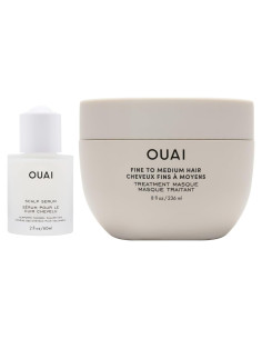 Tratamiento para Cabello Fino a Medio OUAI - Suero y Mascarilla