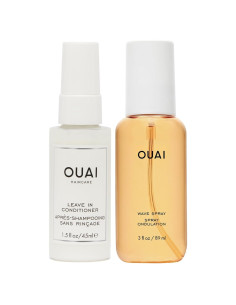 Paquete de Cuidado del Cabello OUAI - Acondicionador y Spray de Olas