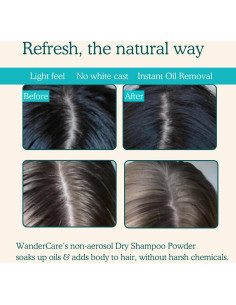 Champú Seco Natural WanderCare 300 Usos 91g Voluminizador 2