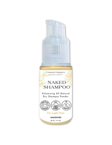 Champú Seco Voluminizador Untamed Organics 76.5 g Cabello Claro