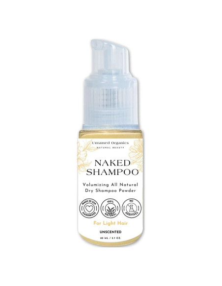 Champú Seco Voluminizador Untamed Organics 76.5 g Cabello Claro